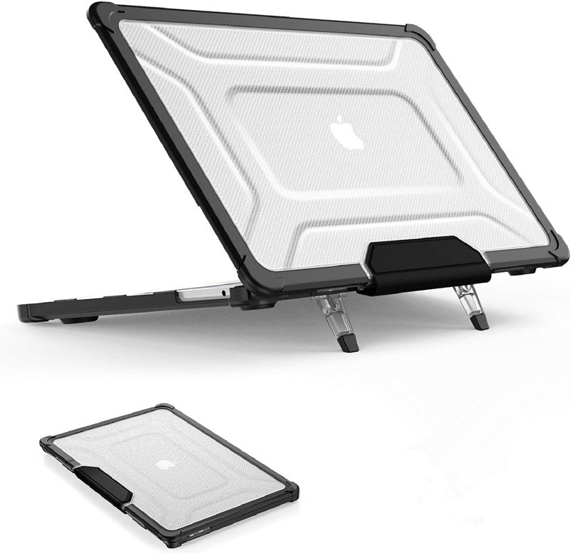 Hard Shell Smart Cover Case with Foldable Kickstand for Apple MacBook Air 13.6 Hard Shell Smart Cover Case with Foldable Kickstand for Apple MacBook Air 13.6